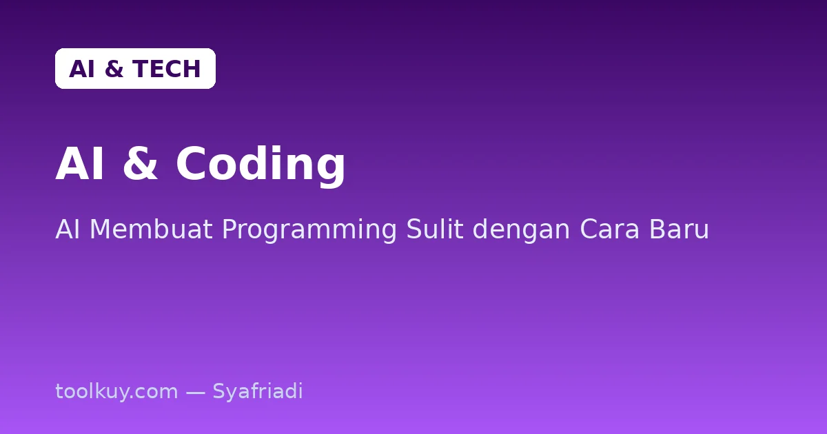 AI Membuat Programming Sulit dengan Cara yang Berbeda