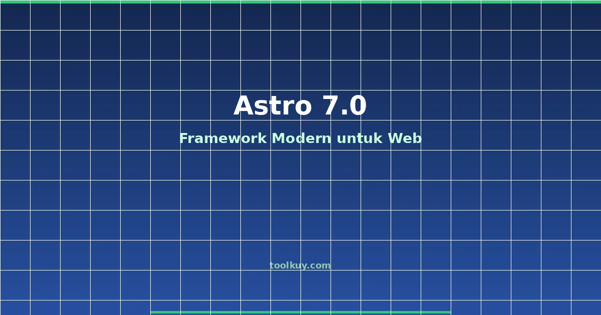 Astro 7.0: Framework Modern untuk Static Sites, Dynamic Content, dan Performa Maksimal