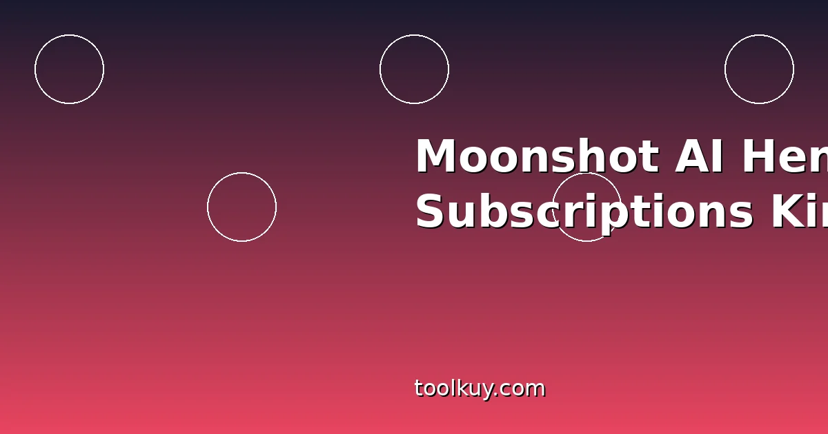Moonshot AI Hentikan Subscriptions karena Kimi K3 — Apa Artinya untuk Pengguna AI?