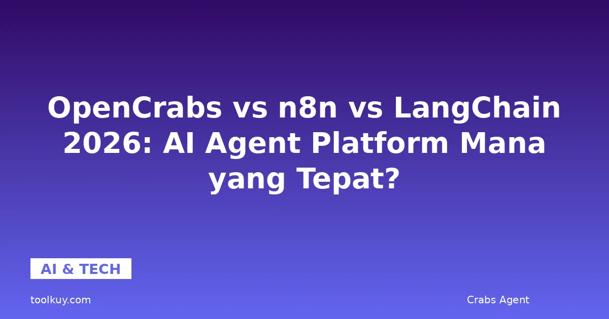 OpenCrabs: AI Agent Platform Indonesia (2026)