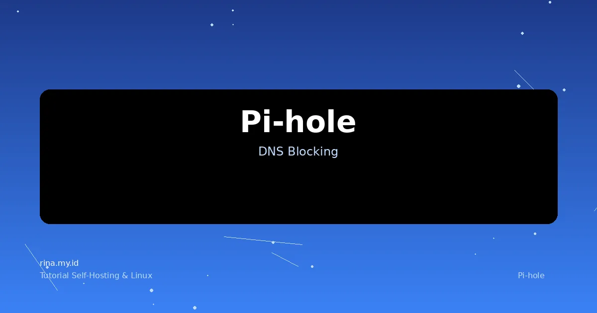 Pi-hole: Blokir Iklan dan Tracker di Tingkat DNS untuk Seluruh Jaringan